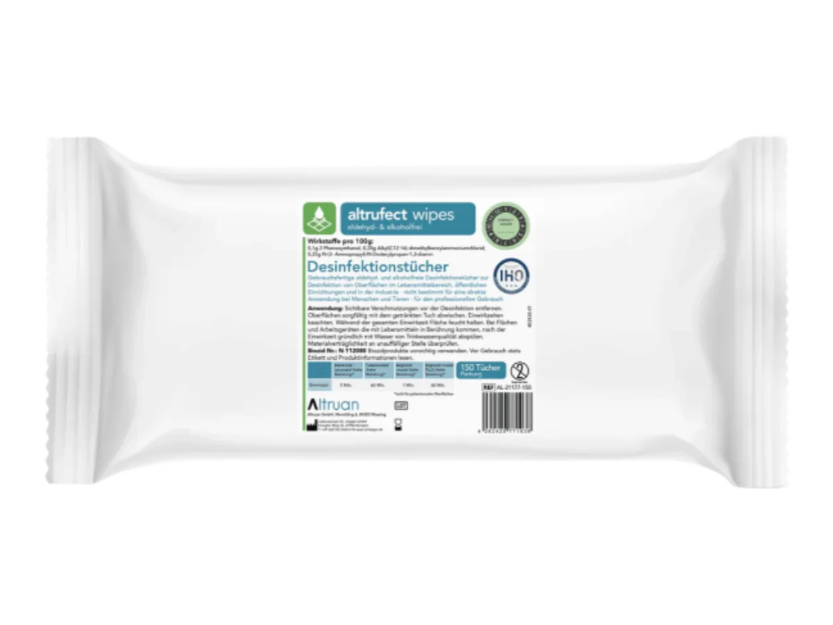 Altrufect Wipes Flächendesinfektionstücher 150 Stück von Altruan